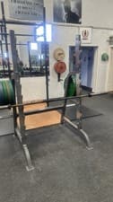 Body Solid Multi Press Rack. Bench Rack. Squat Rack. Plate Storage. Safety Bars.
