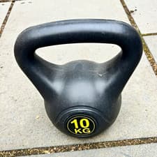 10kg Black C Kettlebell Ergonomic Handle for Gym Weight Lifting