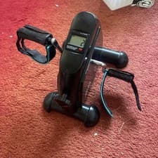 Ultra Sport Mini Bike 50 Seated Pedal Exercise Arms Legs Trainer Home Fitness